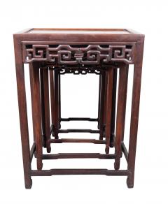 Set Of Four Chinese Hardwood Nesting Tables - 4336500