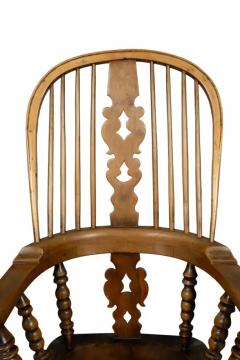 Set Of Four English Yew wood Windsor Armchairs - 4144457