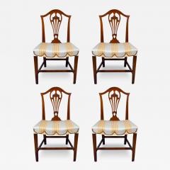 Set Of Four George III Mahogany Side Chairs - 3756651