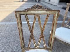 Set Of Italian Louis XVI Style Dining Chairs - 4436732