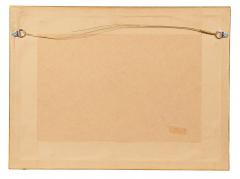 Set Of Six Chinese Export Framed Pith Paper Watercolor Botanicals - 4789201