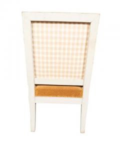 Set Of Six Consulate Style Painted Armchairs - 4144349