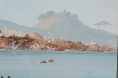Set Of Six Neapolitan Framed Gouaches Of Vesuvius - 4474324