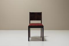 Set Of Two The Hague School Side Chairs In Mahogany Netherlands 1930s - 3497428