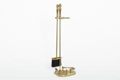 Set Solid Brass Fire Tool Stand - 2543559