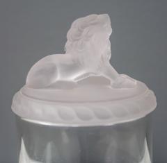 Set c1880 Gillinder Sons Frosted Lion Glass Dishes Philadelphia - 2242994