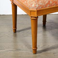 Set of 10 Art Deco Director Style Dining Chairs in Hand rubbed Oak - 3108828