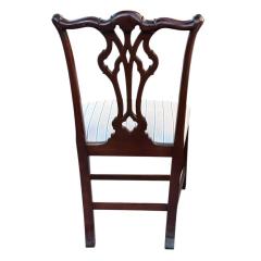 Set of 10 Burton Ching Chippendale Mahogany Dining Chair Set - 4382827