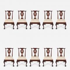 Set of 10 George III Chairs - 3624752