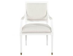 Set of 10 Louis XVI Style Cream Dining Chairs - 2535714