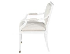 Set of 10 Louis XVI Style Cream Dining Chairs - 2535716