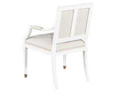 Set of 10 Louis XVI Style Cream Dining Chairs - 2535717