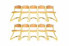 Set of 10 Stackable Chairs - 264670