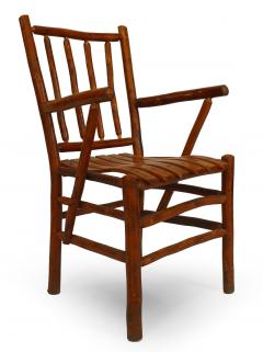 Set of 12 American Rustic Old Hickory Chairs - 4630567