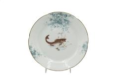 Set of 12 Austrian Porcelain Plates with Fish - 4661028