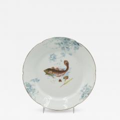 Set of 12 Austrian Porcelain Plates with Fish - 4718036