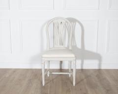 Set of 12 Early 20th Century Swedish Gustavian Style Dining Chairs - 4246258