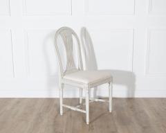 Set of 12 Early 20th Century Swedish Gustavian Style Dining Chairs - 4246272