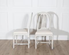 Set of 12 Early 20th Century Swedish Gustavian Style Dining Chairs - 4246281