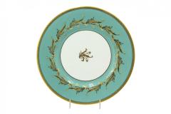 Set of 12 English Victorian Minton Porcelain Dinner Plates - 4657968