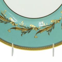 Set of 12 English Victorian Minton Porcelain Dinner Plates - 4657972
