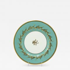 Set of 12 English Victorian Minton Porcelain Dinner Plates - 4689931