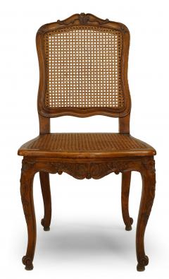 Set of 12 French Louis XV Walnut Side Chairs - 1419759