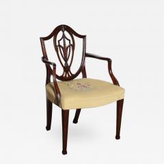 Set of 12 Hepplewhite Dining Chairs - 2122720