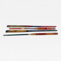 Set of 2 Hand Painted Inspirational Rowing Oars or Paddles Priced Individually - 2544768