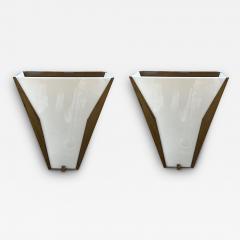 Set of 2 Mid Century Italian Wall Sconces 1970s - 2913368