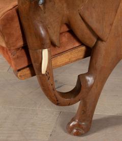 Set of 20th Century French Elephant Chairs and Side Tables - 4079554