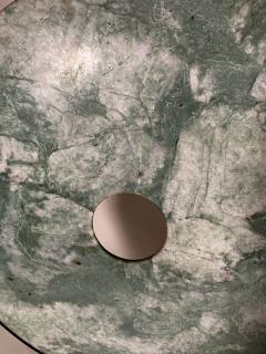 Set of 3 19th Century Chinese Jade Discs on Stands - 4628355