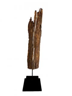 Set of 3 Abstract Driftwood Sculptures XXX - 4617477