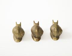 Set of 3 Bronze Snails France - 3260101