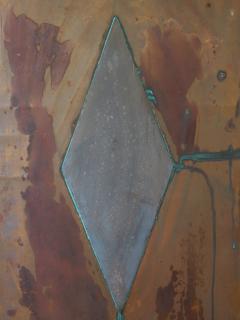 Set of 3 Decorative Copper and Brass Wall Panels - 3345805