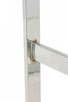 Set of 3 Dillingham Mid Century American Horseshoe Cantilevered Off White Meta - 4635843