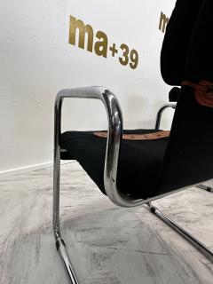 Set of 3 Dining Chairs By Guido Faleschini for Hermes 1980s - 3291282