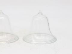 Set of 3 Glass Garden Cloches English Mid 20th c  - 3633721