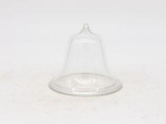 Set of 3 Glass Garden Cloches English Mid 20th c  - 3633738