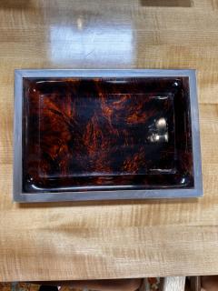 Set of 3 Italian Decorative Vintage Tray 1980s - 3277260