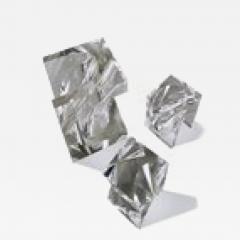 Set of 3 Lucite Table Sculptures - 4214091