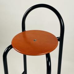 Set of 3 Postmodern 1980s Bar Stools - 3668292