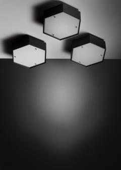 Set of 3 hexagonal ceiling lamps - 4118636