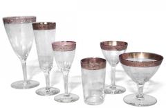 Set of 32 French Victorian Crystal Glasses - 4322399