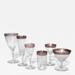 Set of 32 French Victorian Crystal Glasses - 4332367