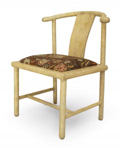 Set of 4 American Mid Century Parchment Side Chairs - 4631006