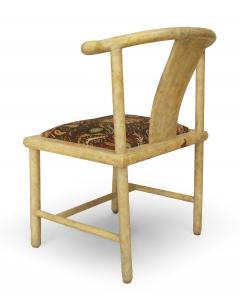 Set of 4 American Mid Century Parchment Side Chairs - 4631008