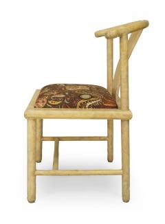 Set of 4 American Mid Century Parchment Side Chairs - 4631009