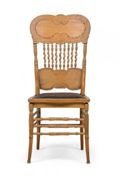 Set of 4 American Victorian Oak Side Chairs - 4664204