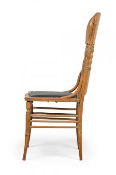 Set of 4 American Victorian Oak Side Chairs - 4664206